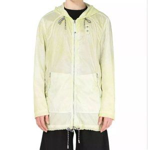 $695 Diesel Black Gold Jabasta Yellow Jacket Made In Italy Size IT-48 / US-L